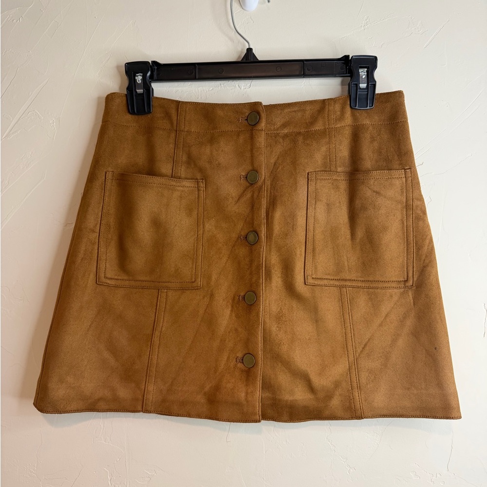 Button-Front Women's Skirt